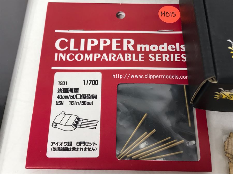 Huge Collection Of Detailed Naval USN Battleship Model Parts Including WWII US Navy Missouri Ship Model Lion Roar Models [Photo 19]