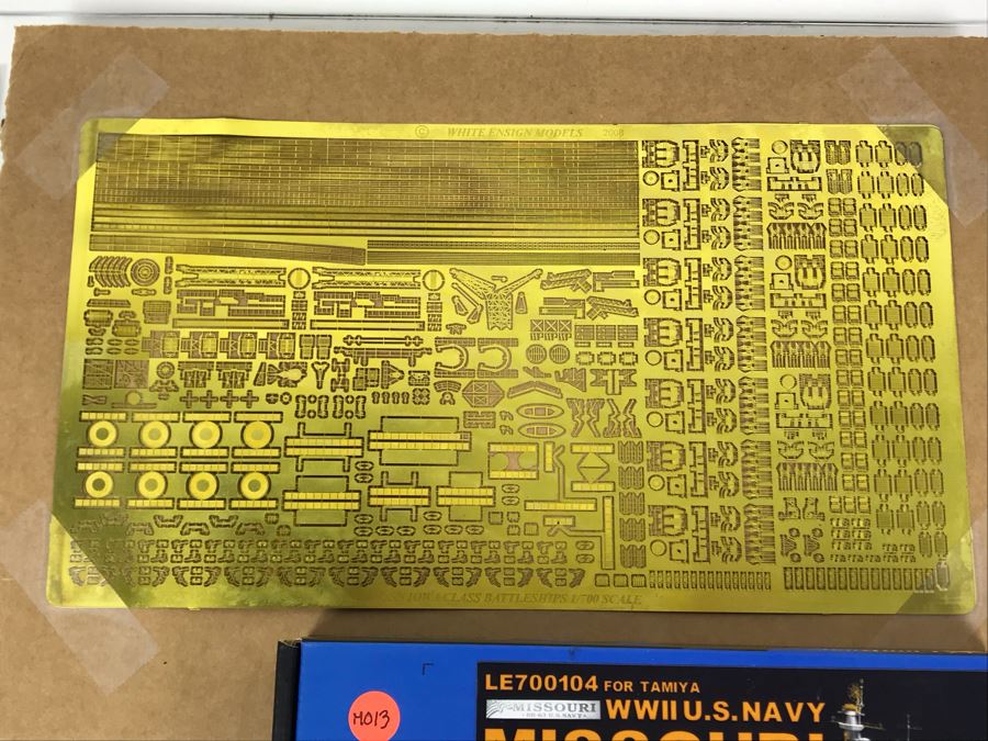 Huge Collection Of Detailed Naval USN Battleship Model Parts Including WWII US Navy Missouri Ship Model Lion Roar Models [Photo 4]