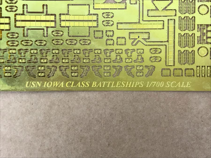 Huge Collection Of Detailed Naval USN Battleship Model Parts Including WWII US Navy Missouri Ship Model Lion Roar Models [Photo 7]