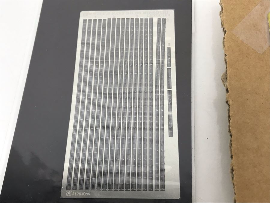 Huge Collection Of Detailed Naval USN Battleship Model Parts Including WWII US Navy Missouri Ship Model Lion Roar Models [Photo 18]