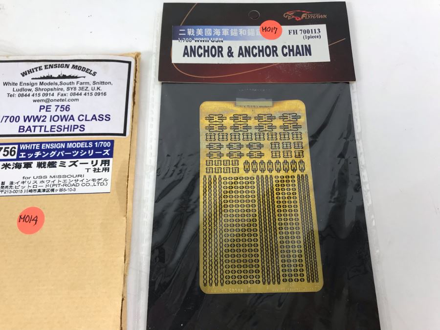 Huge Collection Of Detailed Naval USN Battleship Model Parts Including WWII US Navy Missouri Ship Model Lion Roar Models [Photo 25]