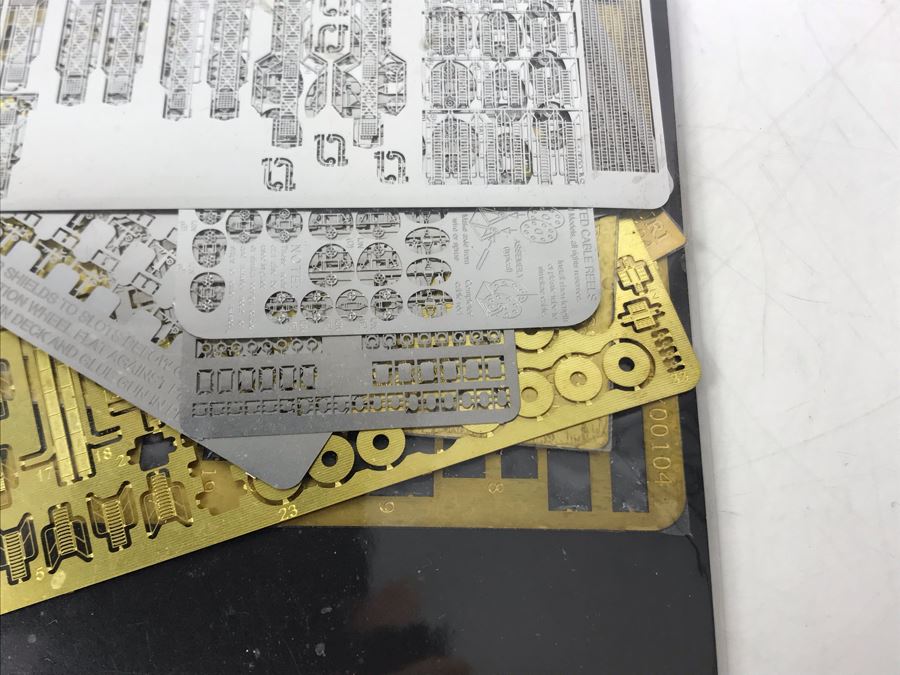 Huge Collection Of Detailed Naval USN Battleship Model Parts Including WWII US Navy Missouri Ship Model Lion Roar Models [Photo 12]