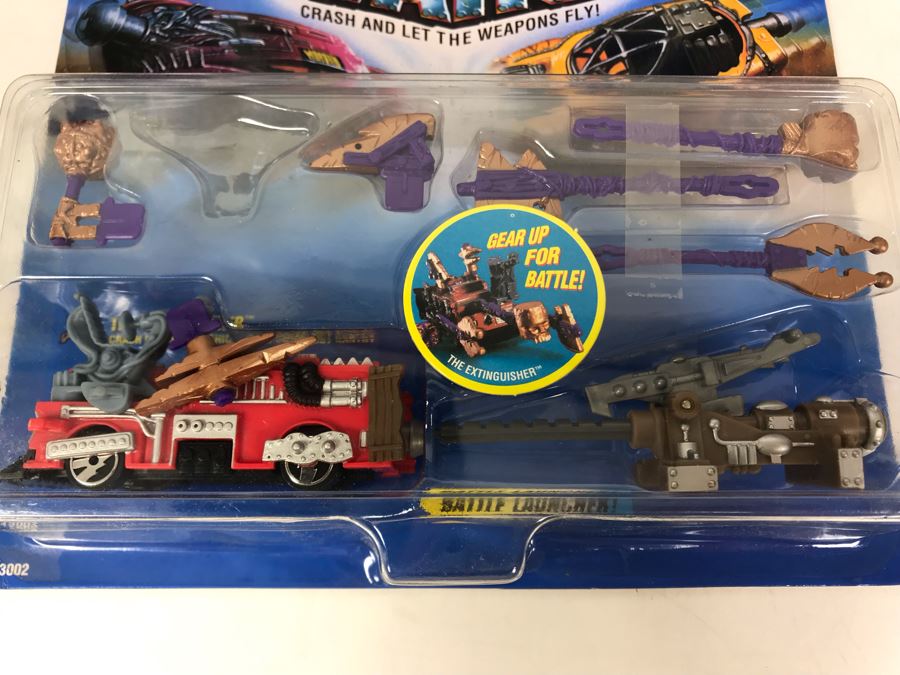 (4) Vintage 1994 New Old Stock Mattel Hot Wheels Road Wars Cars [Photo 3]