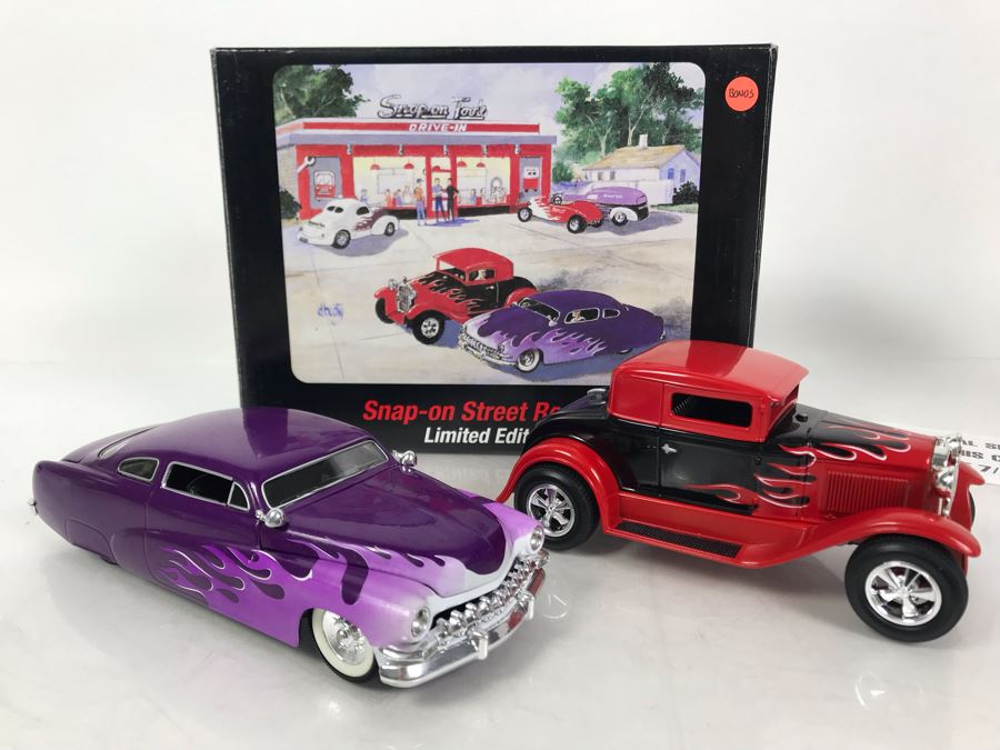 Vintage 1999 New Old Stock Snap-On Street Rod Set Limited Edition: 1949 Mercury Street Rod And 1931 Ford Model A Street Rod