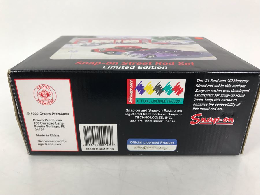 Vintage 1999 New Old Stock Snap-On Street Rod Set Limited Edition: 1949 Mercury Street Rod And 1931 Ford Model A Street Rod [Photo 16]