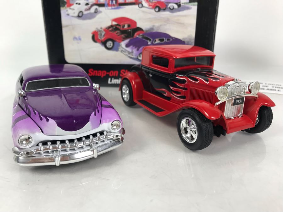 Vintage 1999 New Old Stock Snap-On Street Rod Set Limited Edition: 1949 Mercury Street Rod And 1931 Ford Model A Street Rod [Photo 5]