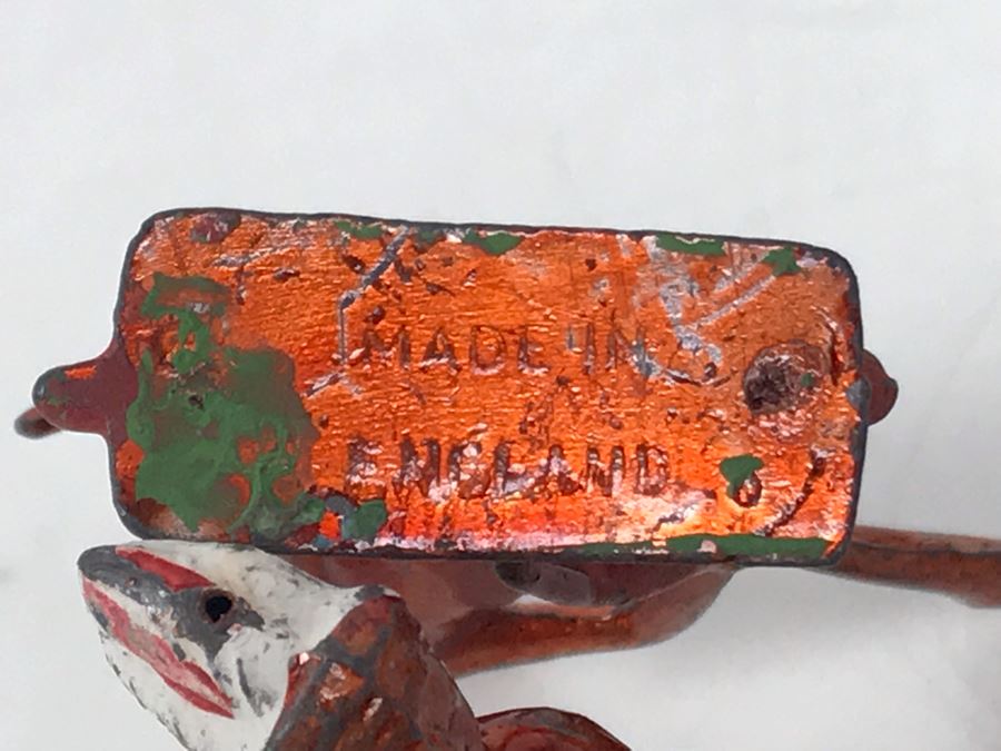 Old Hand Painted Native American Indians Metal Soldiers Made In England [Photo 8]