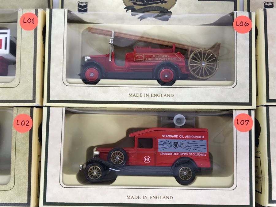 (15) Vintage New Old Stock Chevron Lledo Die-Cast Metal Replica Cars Made In England - See Photos For Individual Cars [Photo 7]