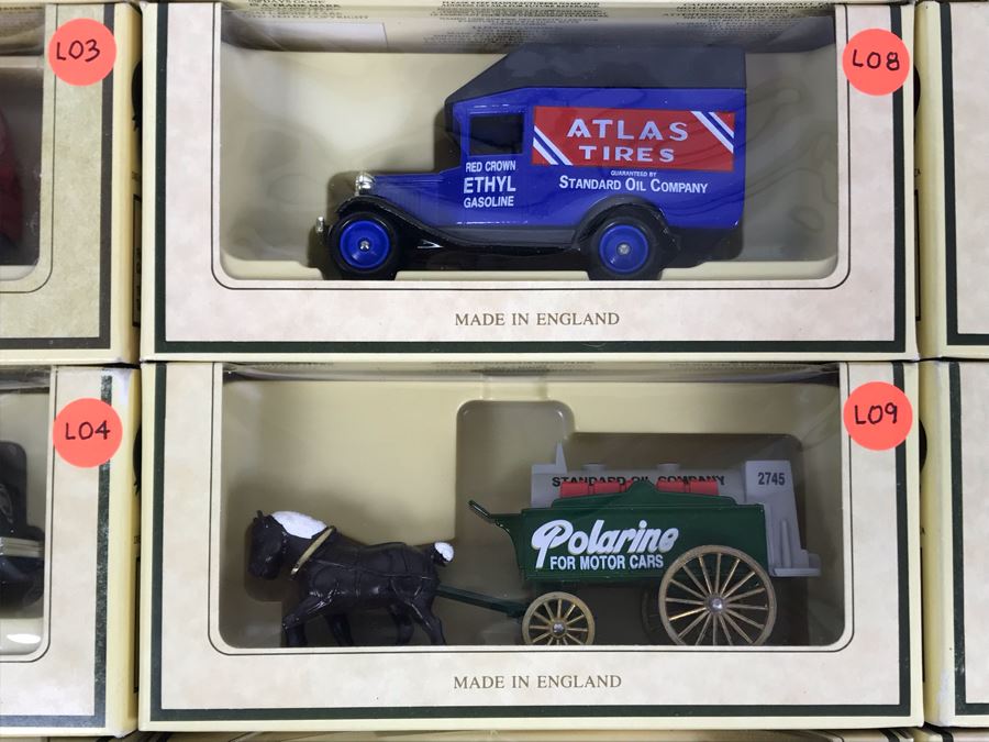 (15) Vintage New Old Stock Chevron Lledo Die-Cast Metal Replica Cars Made In England - See Photos For Individual Cars [Photo 8]