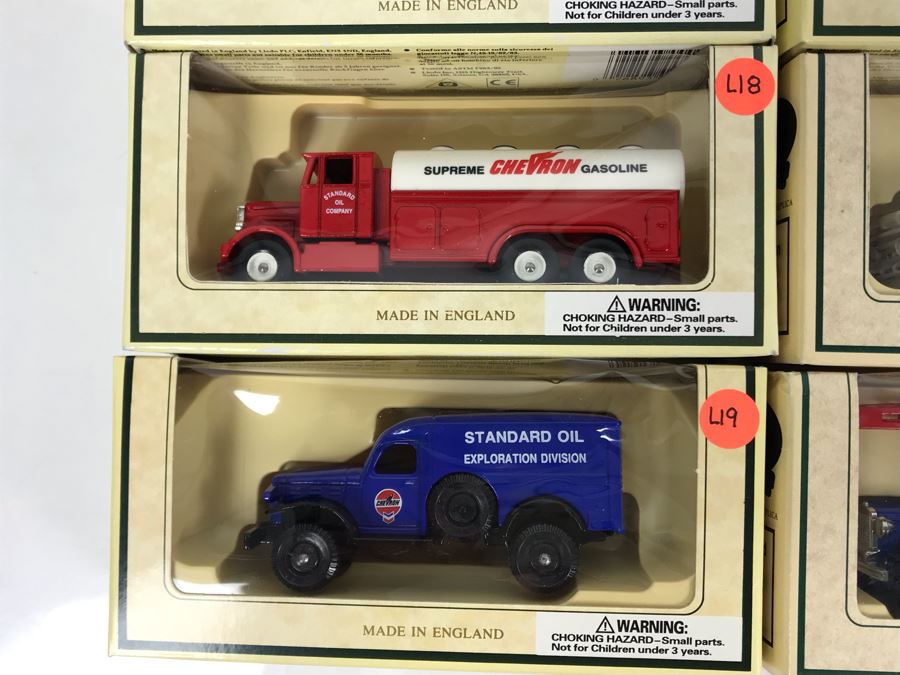 (12) Vintage New Old Stock Chevron Lledo Die-Cast Metal Replica Cars Made In England - See Photos For Individual Cars [Photo 4]