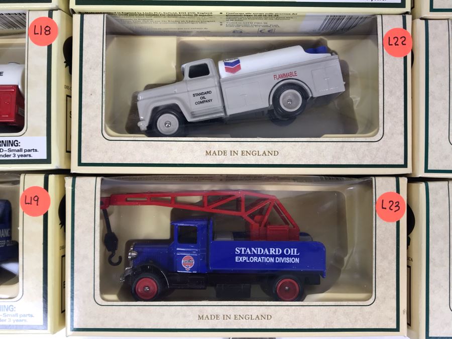 (12) Vintage New Old Stock Chevron Lledo Die-Cast Metal Replica Cars Made In England - See Photos For Individual Cars [Photo 6]