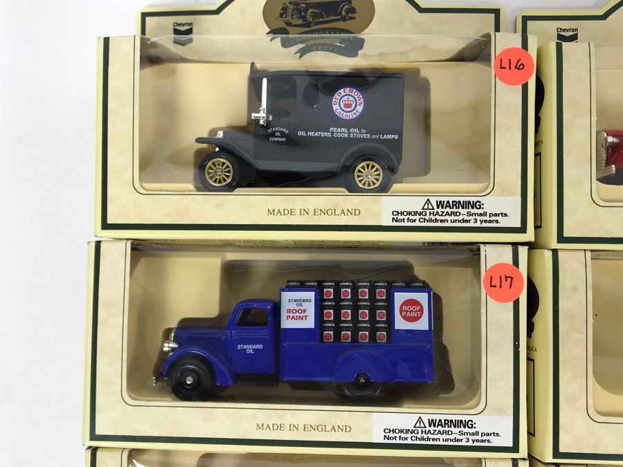 (12) Vintage New Old Stock Chevron Lledo Die-Cast Metal Replica Cars Made In England - See Photos For Individual Cars [Photo 3]