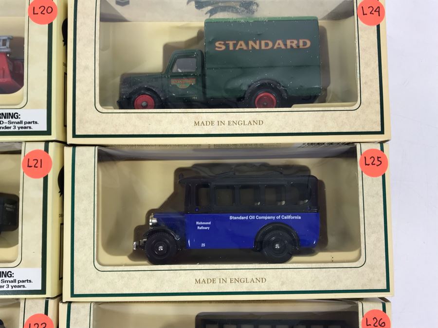 (12) Vintage New Old Stock Chevron Lledo Die-Cast Metal Replica Cars Made In England - See Photos For Individual Cars [Photo 7]