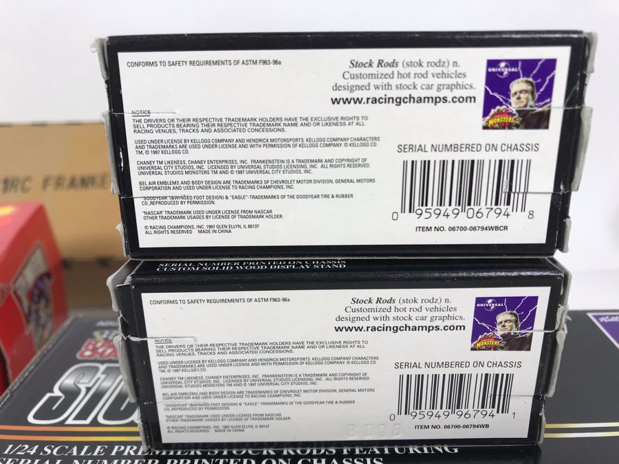 Collectible Limited Edition NASCAR Stock Rods Frankenstein Labonte Die Cast Replica Cars New In Boxes [Photo 7]