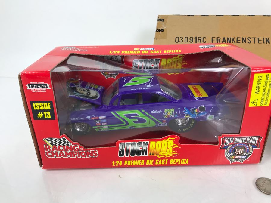 Collectible Limited Edition NASCAR Stock Rods Frankenstein Labonte Die Cast Replica Cars New In Boxes [Photo 11]