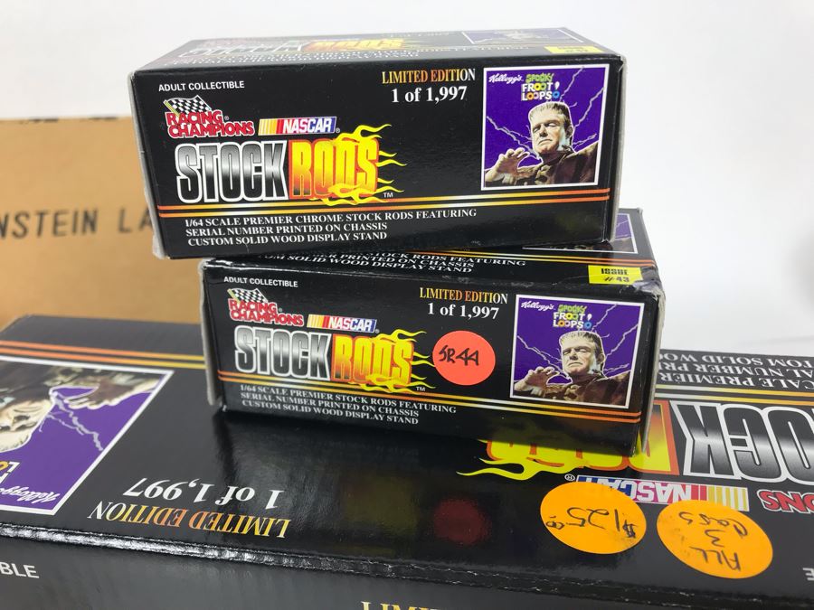 Collectible Limited Edition NASCAR Stock Rods Frankenstein Labonte Die Cast Replica Cars New In Boxes [Photo 5]