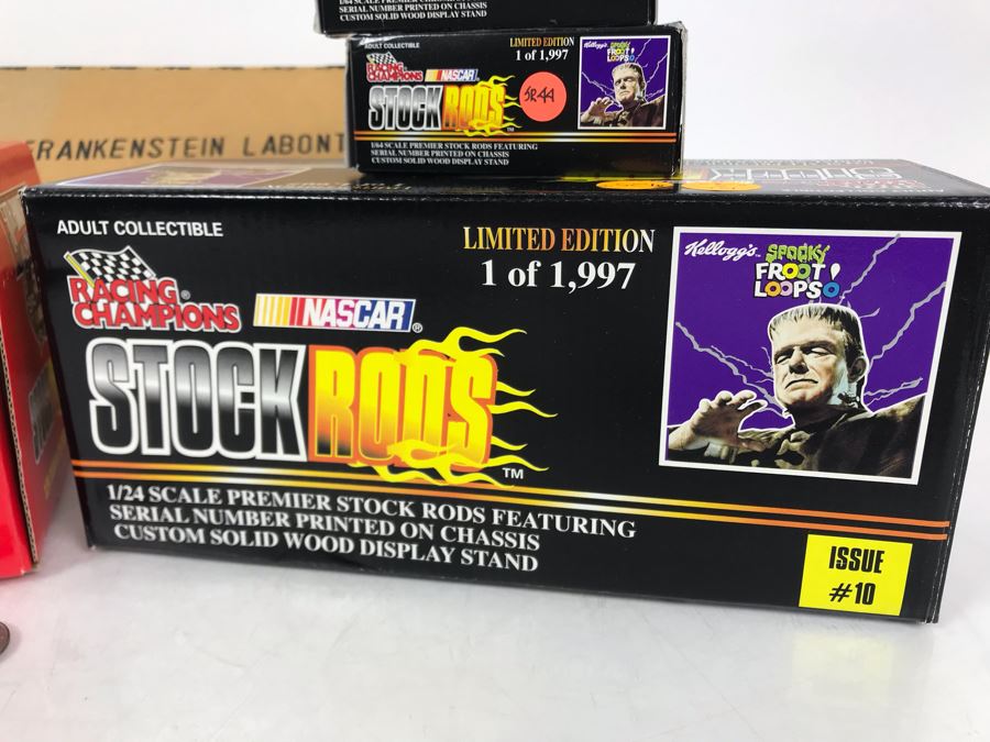Collectible Limited Edition NASCAR Stock Rods Frankenstein Labonte Die Cast Replica Cars New In Boxes [Photo 3]