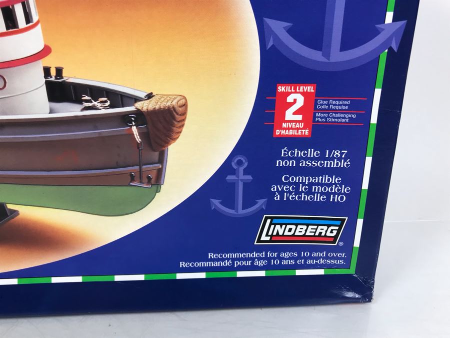 Lindberg Diesel Tug Plastic Model Kit New In Box [Photo 3]