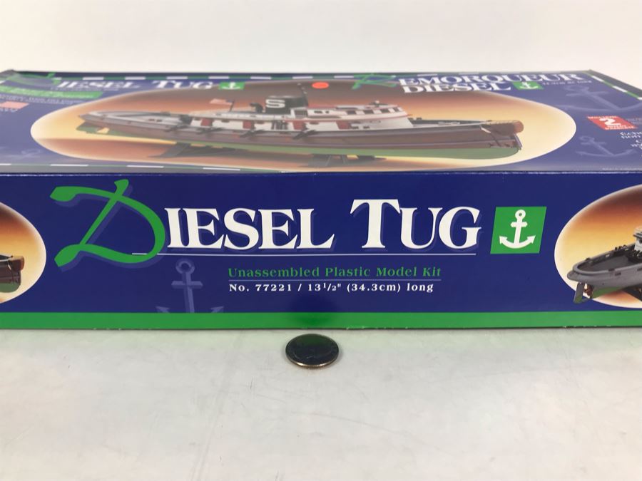 Lindberg Diesel Tug Plastic Model Kit New In Box [Photo 6]