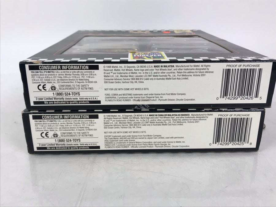 Vintage 1998 New Old Stock Mattel Hot Wheels Special Edition Racing Series Sets I And II [Photo 14]