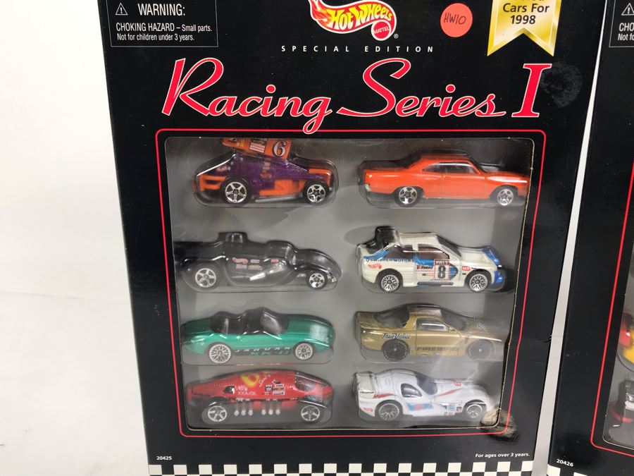 Vintage 1998 New Old Stock Mattel Hot Wheels Special Edition Racing Series Sets I And II [Photo 2]