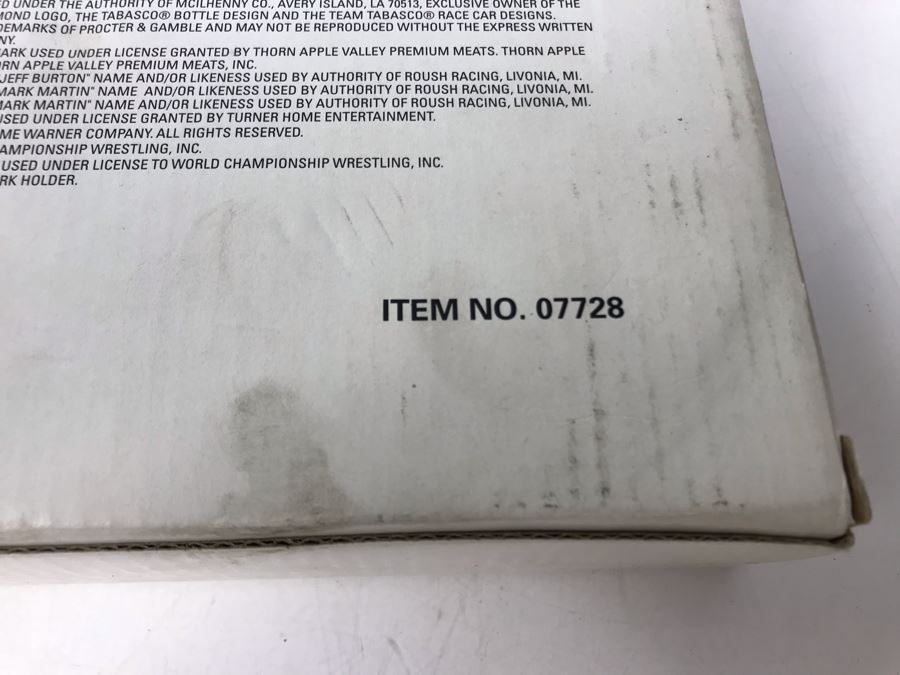50th Anniversary Of NASCAR Racing Champions Cars WCW World Championship Wrestling 12 Cars With Wooden Display Base And Box [Photo 16]