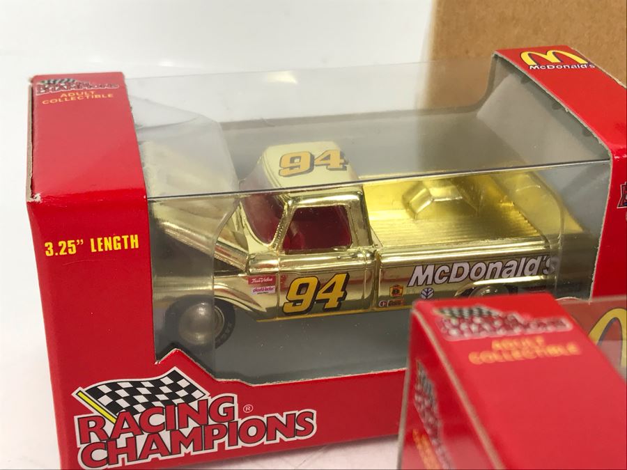 Rare Bill Elliot Stock Rod Fan Set With (4) Gold Cars [Photo 8]