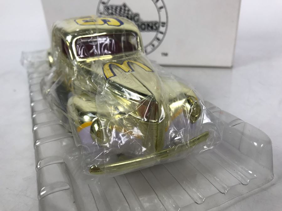 Stock Rod Gold Bill Elliot McDonalds NASCAR 50th 1940 Ford Coupe RC Mail Order Direct New Old Stock [Photo 5]