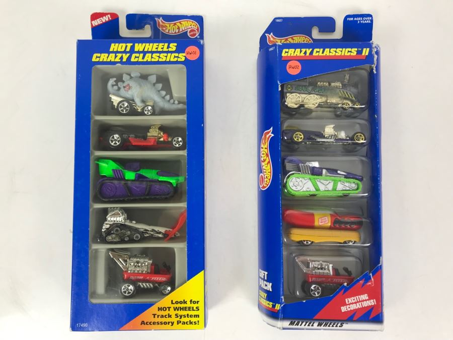 Pair Of New Old Stock Hot Wheels Crazy Classics [Photo 1]