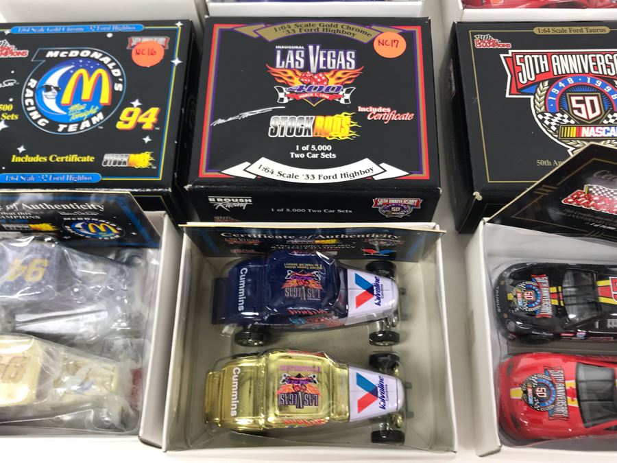 (6) Limited Edition Stock Rods Cars Including Rare Inaugural Las Vegas 400 1933 Ford Highboy - See Photos [Photo 2]