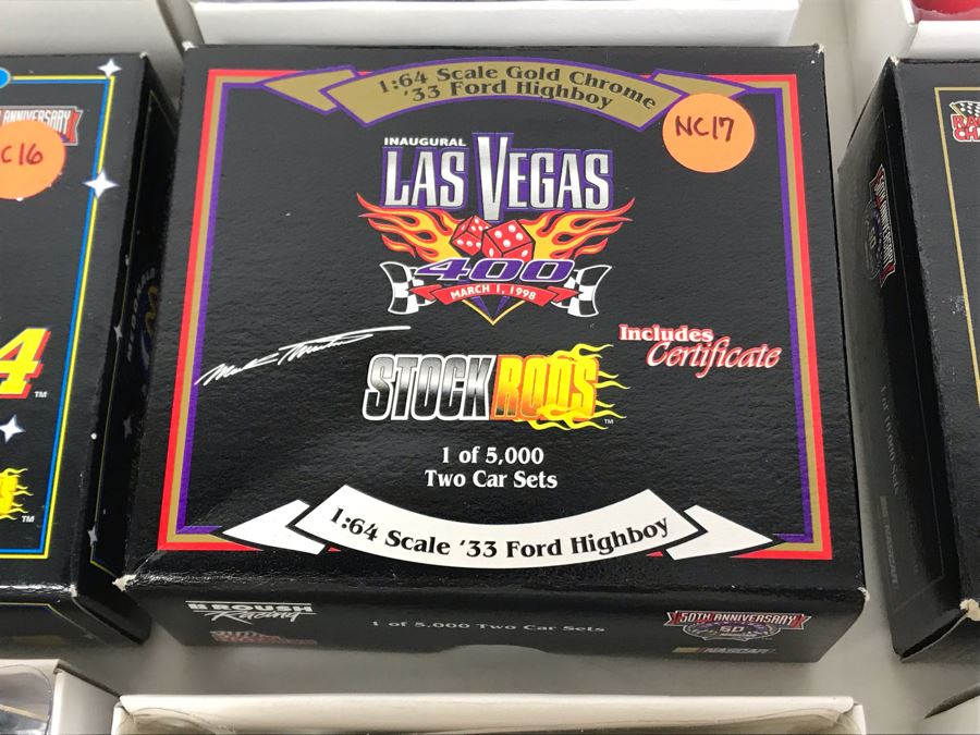 (6) Limited Edition Stock Rods Cars Including Rare Inaugural Las Vegas 400 1933 Ford Highboy - See Photos [Photo 3]