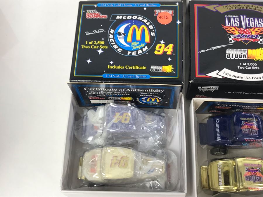 (6) Limited Edition Stock Rods Cars Including Rare Inaugural Las Vegas 400 1933 Ford Highboy - See Photos [Photo 11]