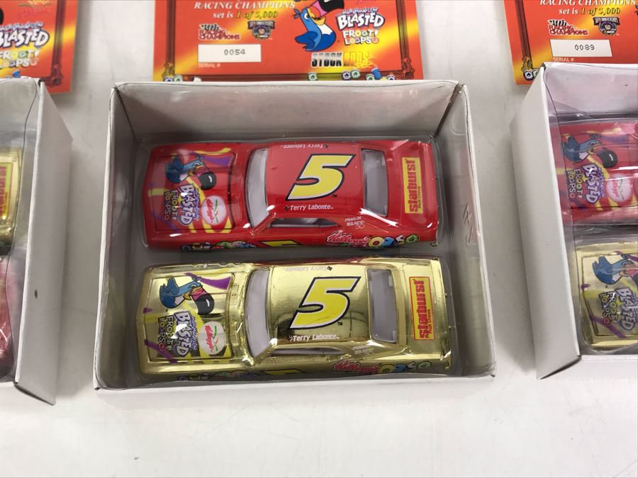 (4) Limited Edition Racing Champions Cars Stock Rods 1:64 Scale 1969 Chevy Camaro [Photo 5]