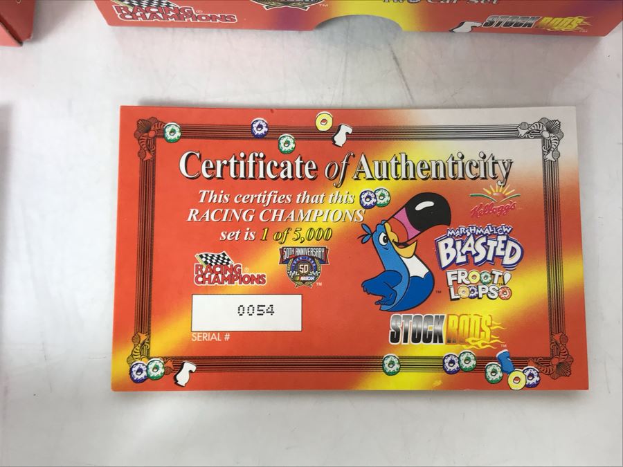 (4) Limited Edition Racing Champions Cars Stock Rods 1:64 Scale 1969 Chevy Camaro [Photo 7]