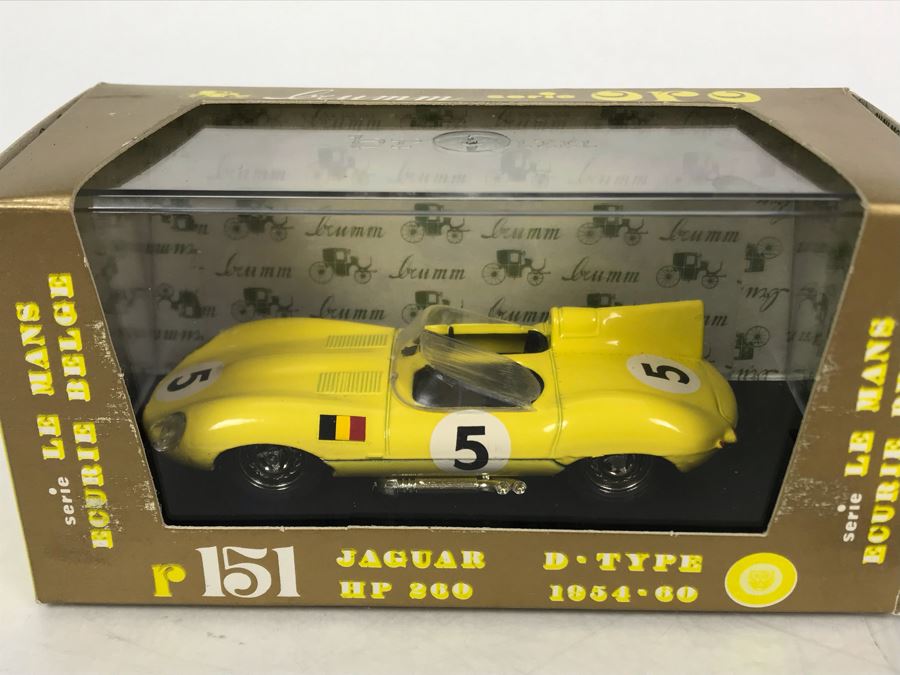 Pair Of Brumm Diecast Model Jaguar Cars Made In Italy In Original Boxes [Photo 6]