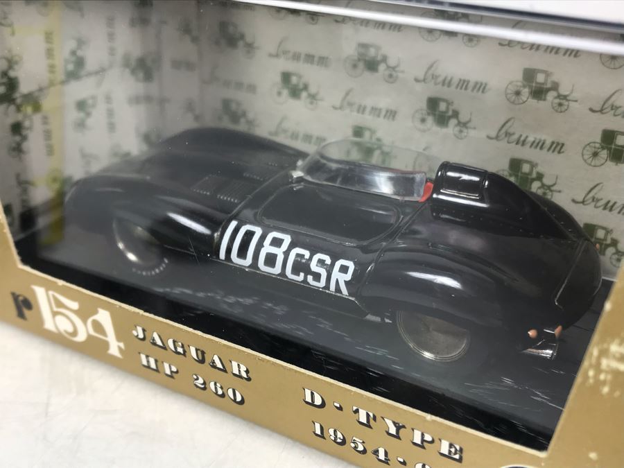 Pair Of Brumm Diecast Model Jaguar Cars Made In Italy In Original Boxes [Photo 9]