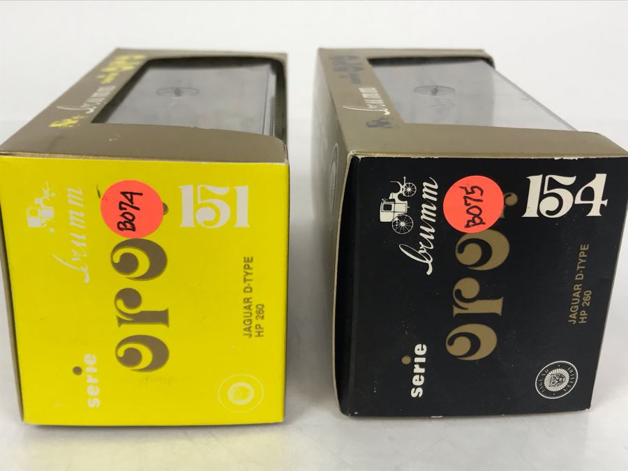 Pair Of Brumm Diecast Model Jaguar Cars Made In Italy In Original Boxes [Photo 17]