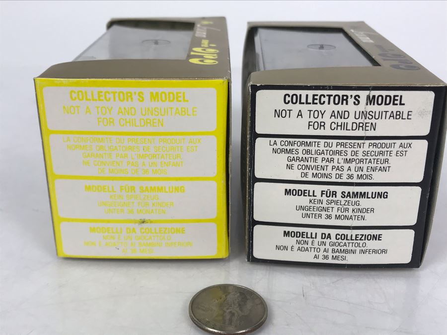 Pair Of Brumm Diecast Model Jaguar Cars Made In Italy In Original Boxes [Photo 12]