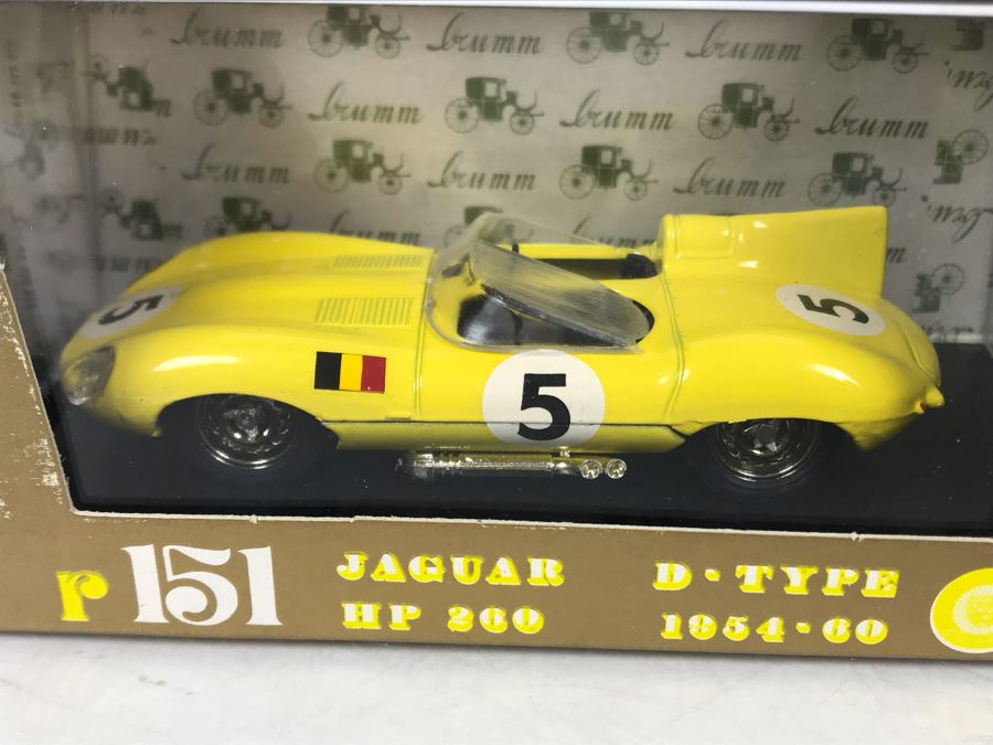 Pair Of Brumm Diecast Model Jaguar Cars Made In Italy In Original Boxes [Photo 5]