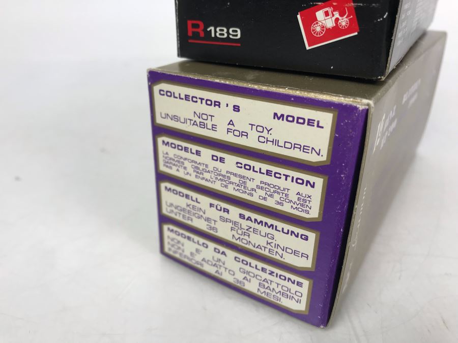 Pair Of Brumm Diecast Model Mercedes Benz Cars Made In Italy In Original Boxes [Photo 17]