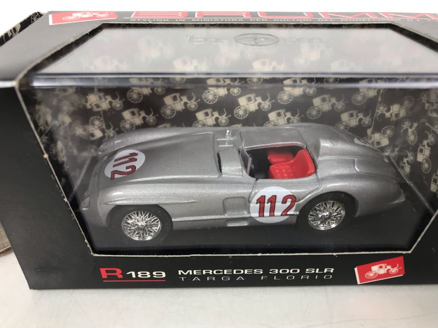 Pair Of Brumm Diecast Model Mercedes Benz Cars Made In Italy In Original Boxes [Photo 9]