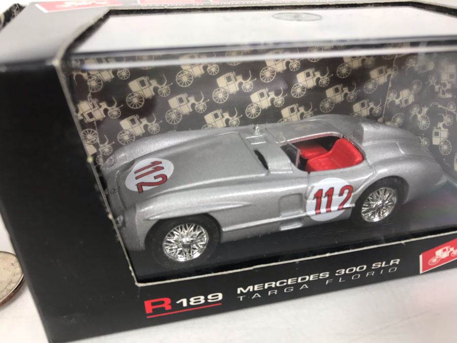 Pair Of Brumm Diecast Model Mercedes Benz Cars Made In Italy In Original Boxes [Photo 11]