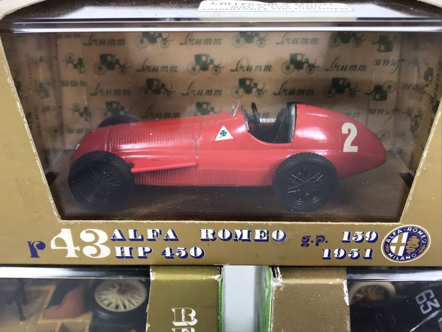 Collection Of (3) Brumm Diecast Model Cars Made In Italy In Original Boxes [Photo 3]