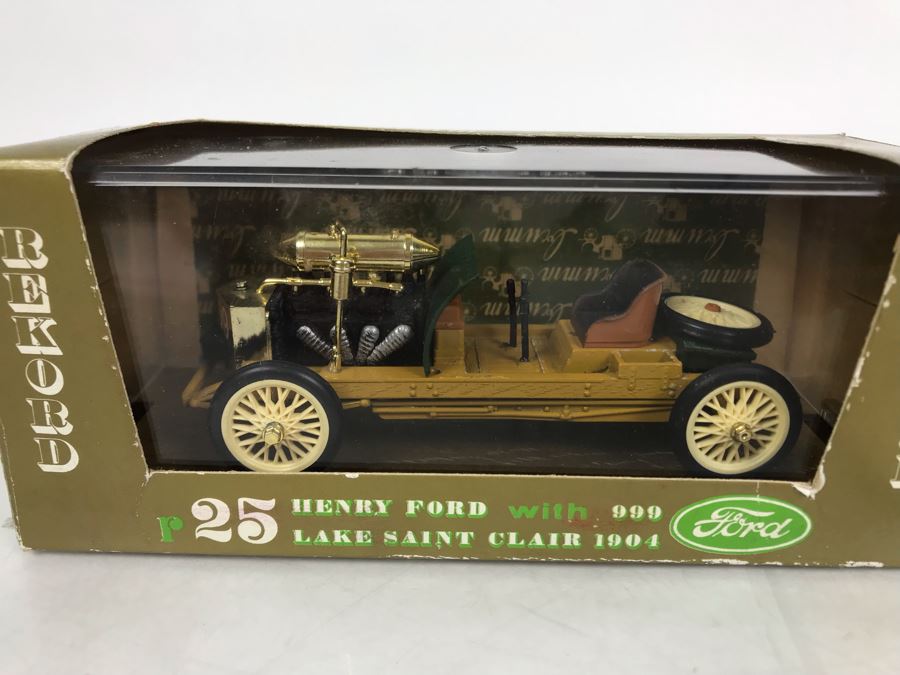 Collection Of (3) Brumm Diecast Model Cars Made In Italy In Original Boxes [Photo 8]