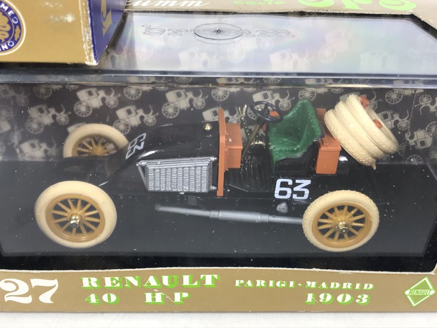 Collection Of (3) Brumm Diecast Model Cars Made In Italy In Original Boxes [Photo 7]