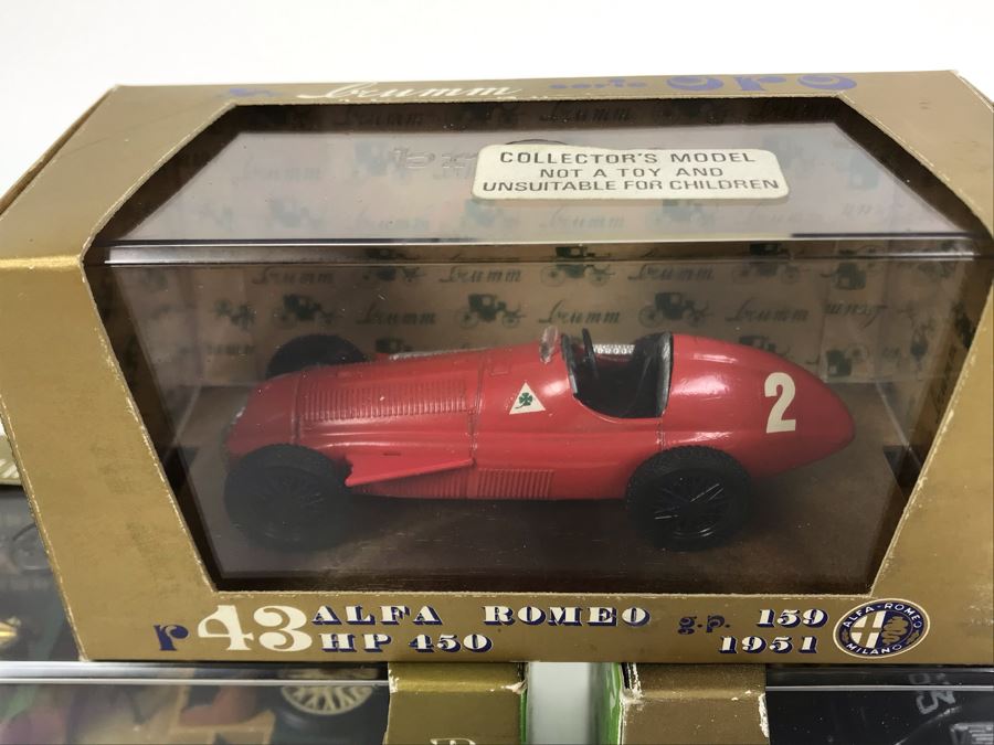 Collection Of (3) Brumm Diecast Model Cars Made In Italy In Original Boxes [Photo 4]