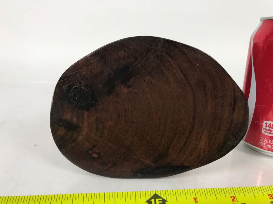 Vintage Rare Native American Head Bust Seri Indians Ironwood Carving Head Sculpture 6W X 9H [Photo 8]