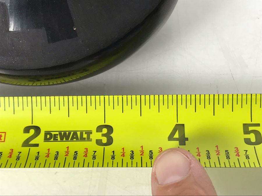 Vintage 1974 Signed Native American Black Pottery Juan Tafoya (1949-2006) San Ildefonso 4W X 2H [Photo 12]