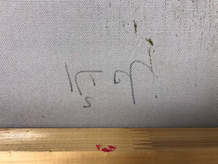 Original Signed Mixed Media Artwork By Iraqi Artist 20 X 28 [Photo 15]