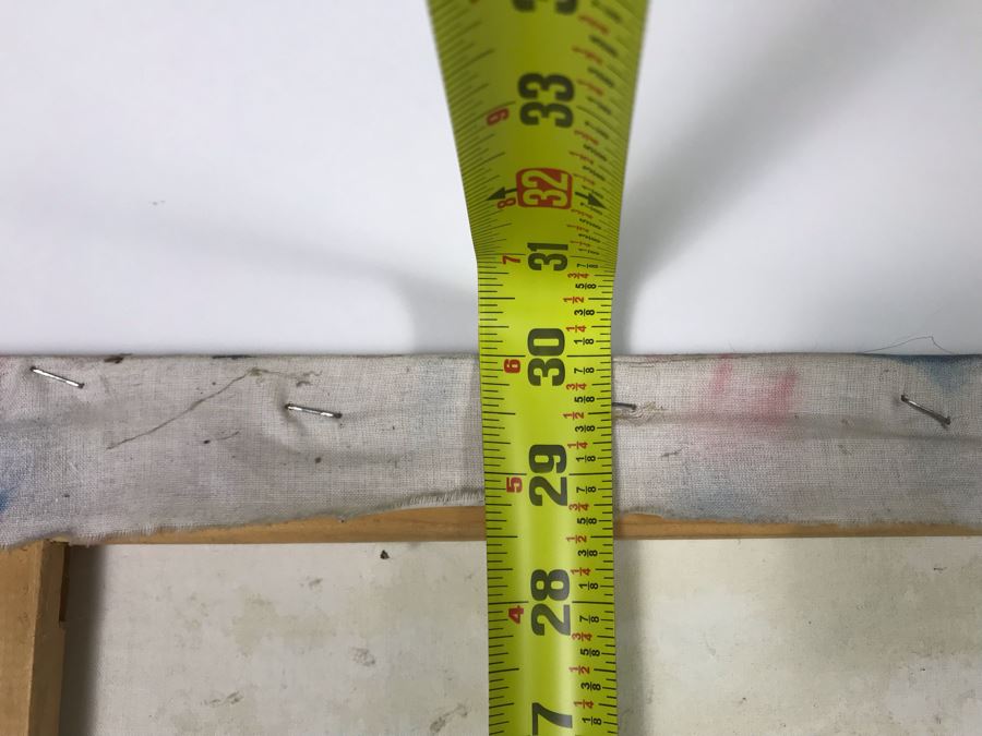 Original Signed Mixed Media Artwork By Iraqi Artist 24 X 30 (Holes / Burns In Canvas Art Intentional) [Photo 20]